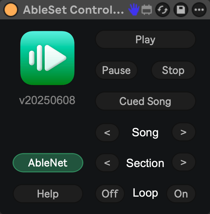 AbleSet's Max for Live device